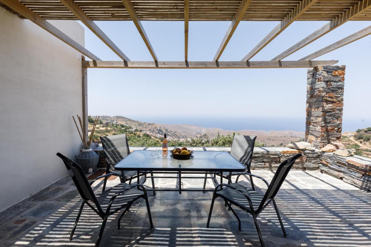 Cycladic Villa With Sea View! Ioulis Εξωτερικό φωτογραφία