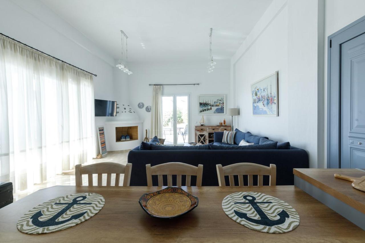 Cycladic Villa With Sea View! Ioulis Εξωτερικό φωτογραφία